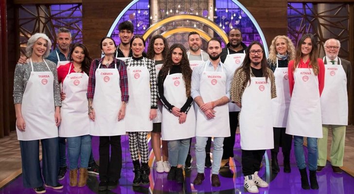 Concursantes de la séptima edición de 'Masterchef'