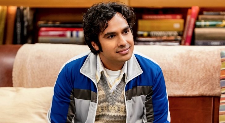 Kunal Nayyar como Rajesh en 'The Big Bang Theory'