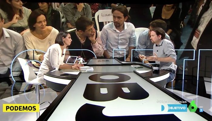 Ana Pastor y Pablo Iglesias en 'El Objetivo'