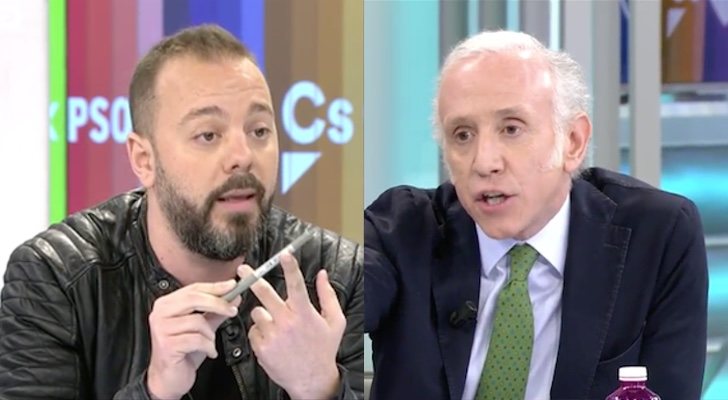 Antonio Maestre y Eduardo Inda en &#39;El programa de Ana Rosa&#39;