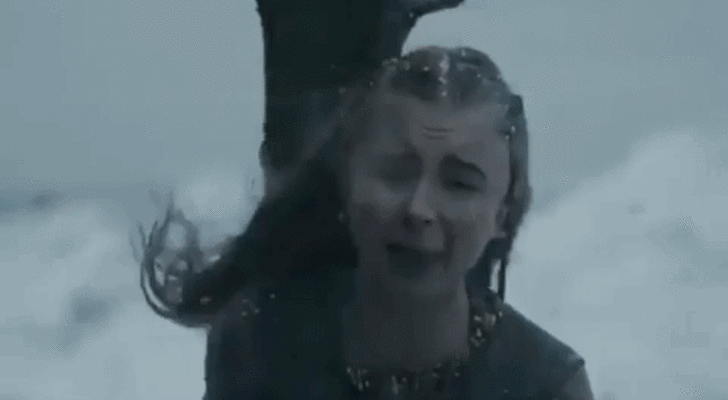 Shireen arde en una pira ante decenas de personas