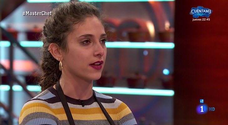Sara, segunda concursante eliminada en 'MasterChef 7'