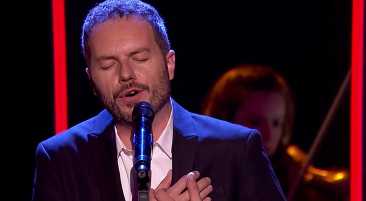 Ángel, finalista de &#39;La Voz&#39; en el equipo de Paulina