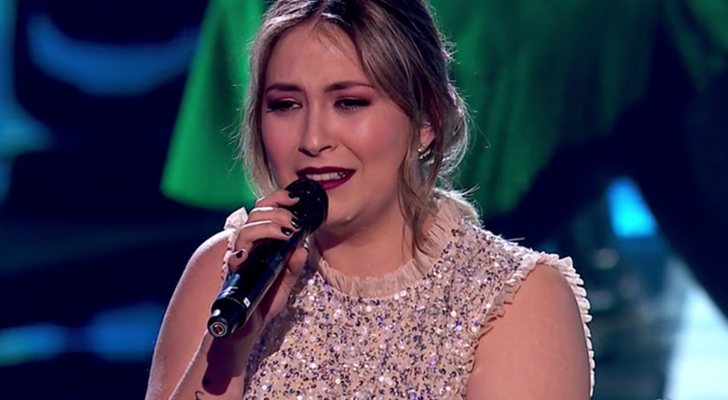 María, finalista de &#39;La Voz&#39; en el equipo de Luis Fonsi