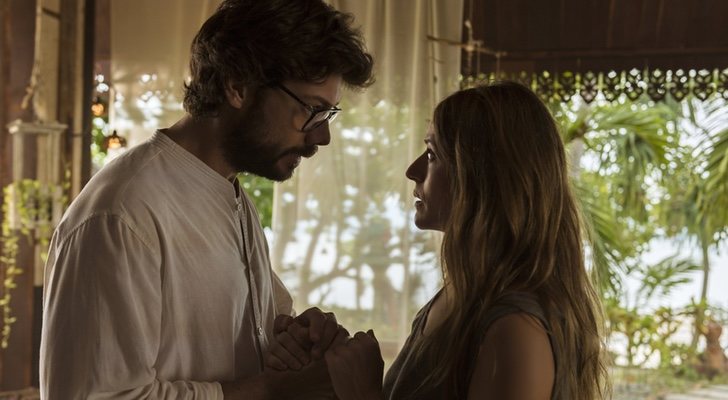 Álvaro Morte e Itziar Ituño en la temporada 3 de &#39;La Casa de Papel&#39;
