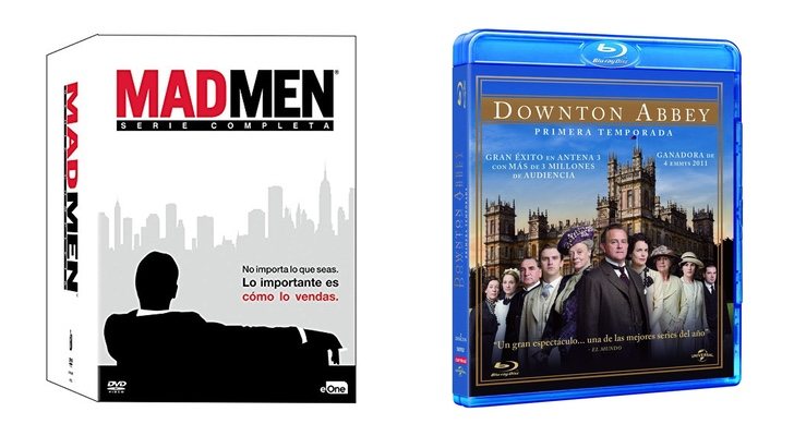 'Mad Men' y 'Downton Abbey'