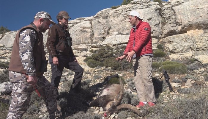 Frank Cuesta, en una de las cacerías de &#39;Wild Frank: Caza&#39;