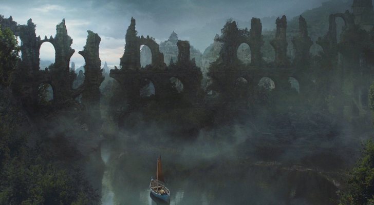 Tyrion y Jorah atraviesan las ruinas de Valyria en 'Juego de Tronos'