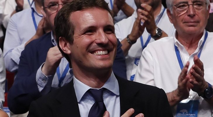 Pablo Casado, líder del Partido Popular