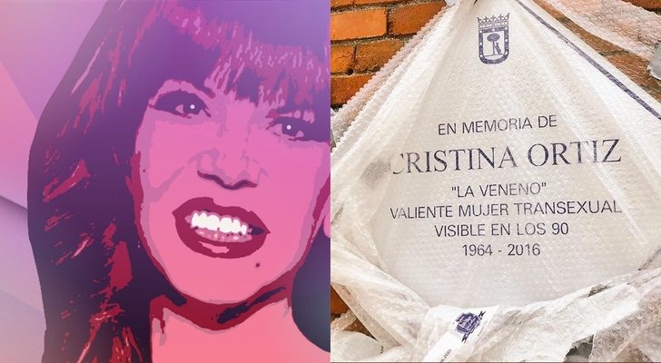 Homenaje y placa en memoria de La Veneno