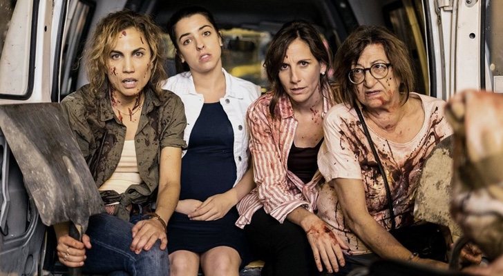 Toni Acosta, Nuria Herrero, Malena Alterio y Mamen Herrero en &#39;Señoras del (h)AMPA&#39;