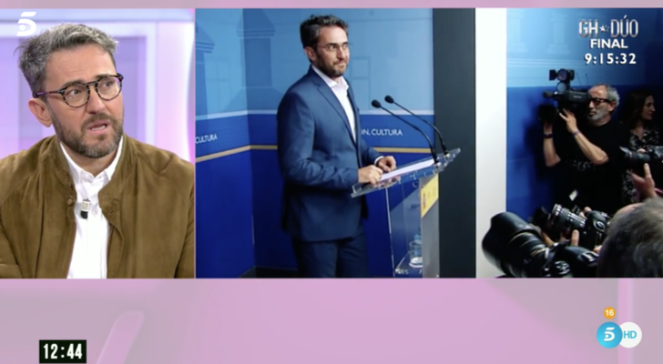 Màxim Huerta recordando sus inicios como ministro