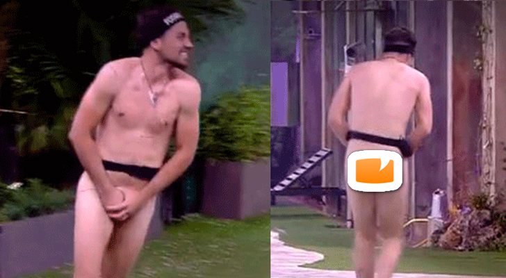 Alejandro Albalá corre desnudo por el jardín de 'GH Dúo'