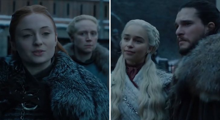 Primer encuentro de Sansa y Daenerys en la octava temporada de 'Juego de Tronos'
