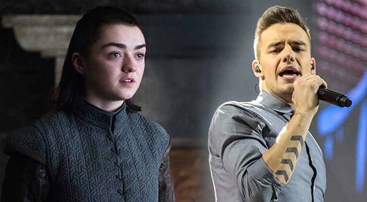 Maisie Williams y Liam Payne