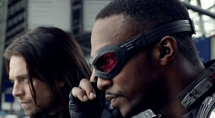 Sebastian Stan y Anthony Mackie como Soldado de Invierno y Falcon