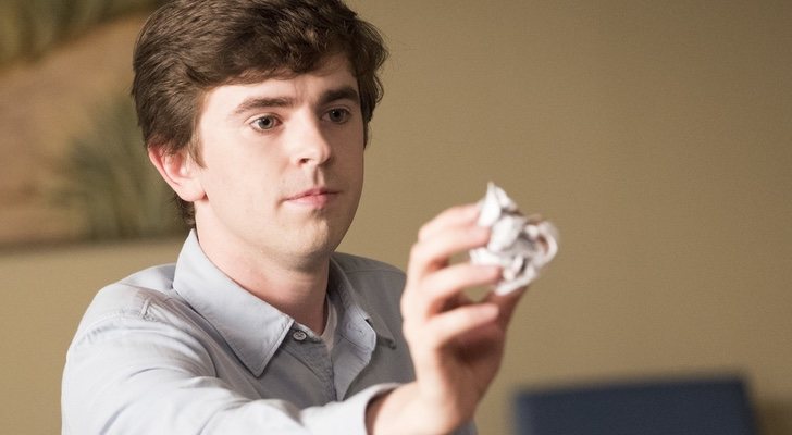 Freddie Highmore como Shaun Murphy en &#39;The Good Doctor&#39;