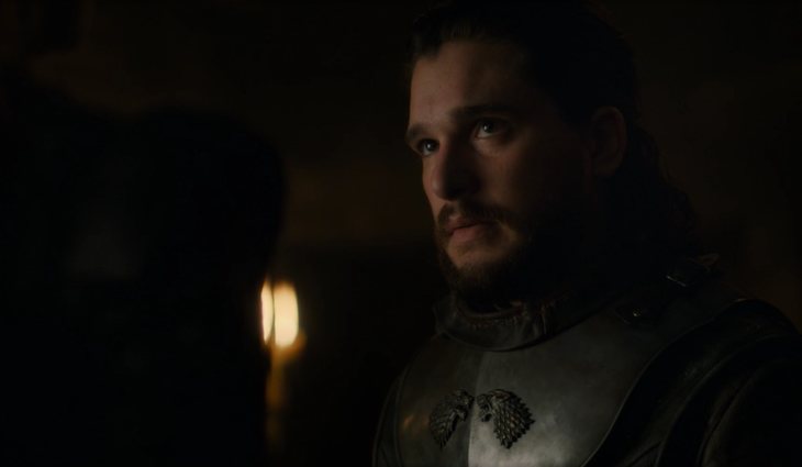 Jon pasa de bastardo a heredero al trono en cuestión de segundos 