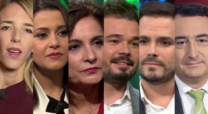 Invitados a Debate a 6 en RTVE
