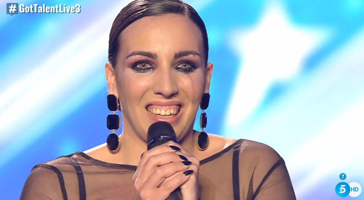 Nazaret en la semifinal de 'Got Talent España'