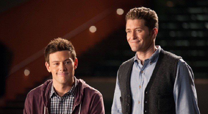 Cory Monteith y Matthew Morrison en 'Glee'