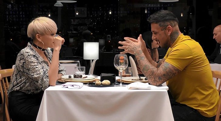 Miriam y Javi en 'First Dates'