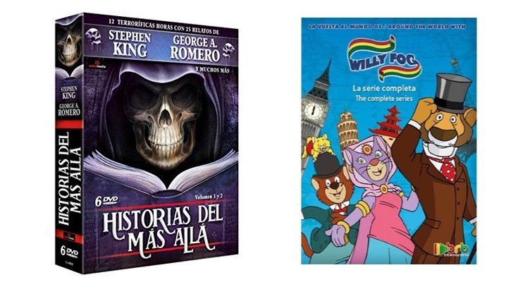 'Historias del más allá' y 'La vuelta al mundo de Willy Fog'