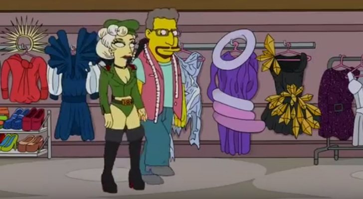 Lady Gaga en &#39;Los Simpson&#39;