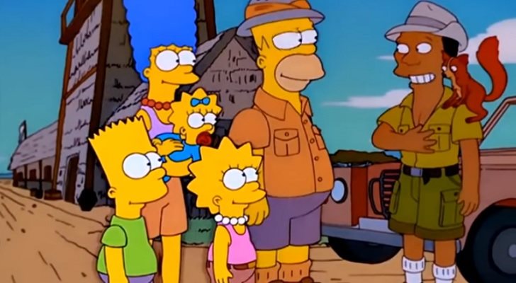 La familia Simpson en Tanzania