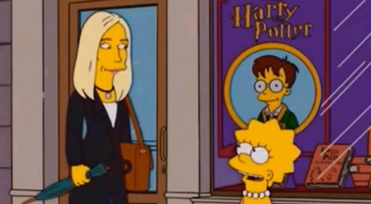 J.K. Rowling en 'Los Simpson'