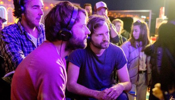 Los creadores de &#39;Stranger Things&#39; durante el rodaje