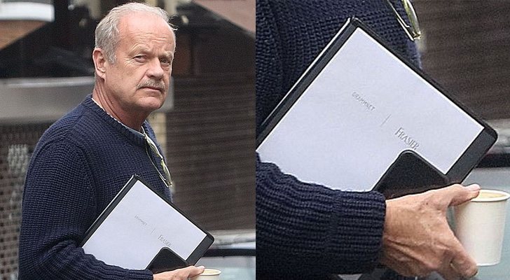 Kelsey Grammer ha sido visto con un posible guión de 'Frasier'