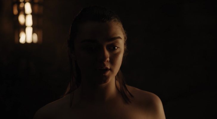 Arya protagoniza su momento más íntimo