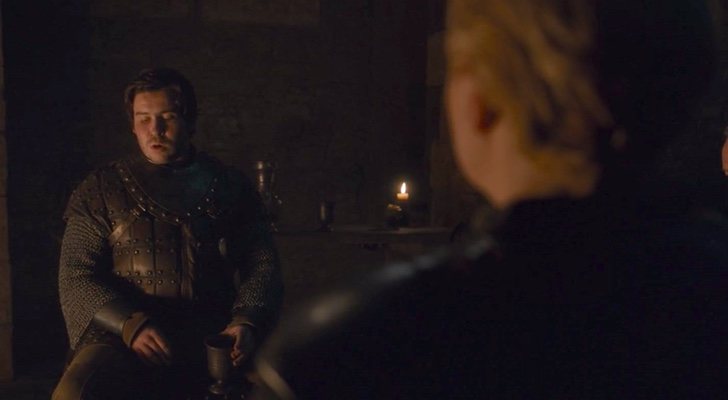 Daniel Portman como Podrick Payne en la escena de su canción en &#39;Juego de Tronos&#39;