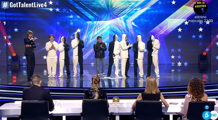 Art Gee en la semifinal de 'Got Talent España'