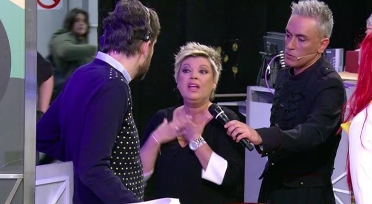 Terelu Campos sale del plató en 'Sálvame'