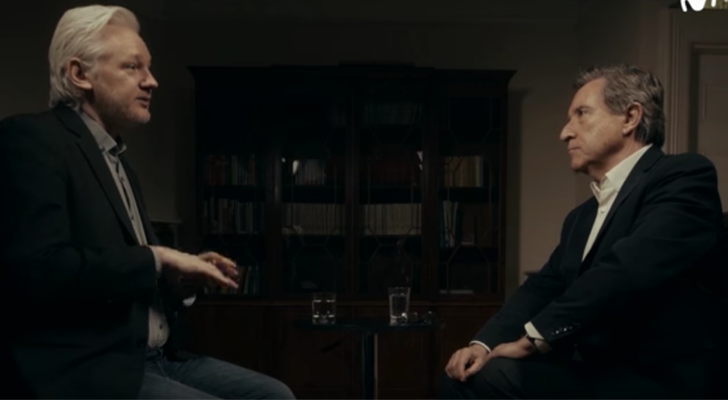 Iñaki Gabilondo y Julian Assange en 'Cuando ya no esté'