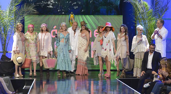 Los colaboradores de 'Sálvame' en la 'Sálvame Fashion Week'