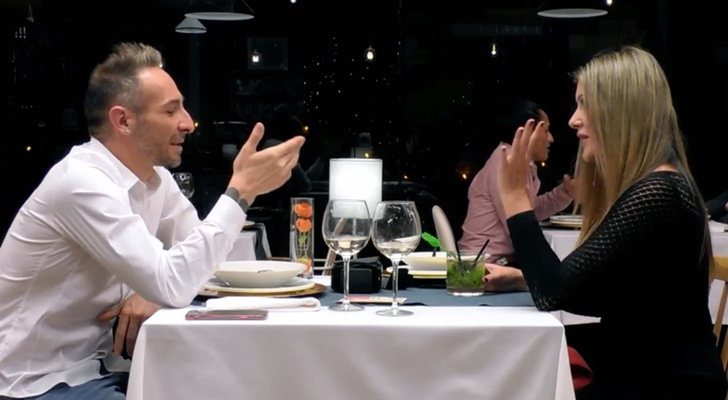 Nathalie y Jesús hablan sobre experimentación sexual en 'First Dates'
