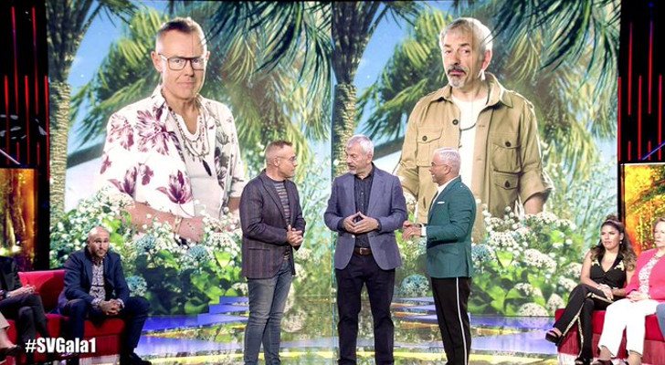 Los tres presentadores de 'Supervivientes'