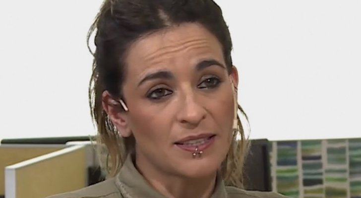 La cantante Bebe en una entrevista para La Contra TV