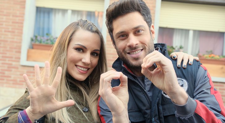 Edurne y José Lamuño, recientes incorporaciones de &#39;Servir y proteger&#39;, celebran los 500 episodios