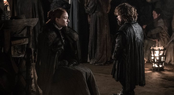 Sansa y Tyrion asumen su rol menor en las criptas