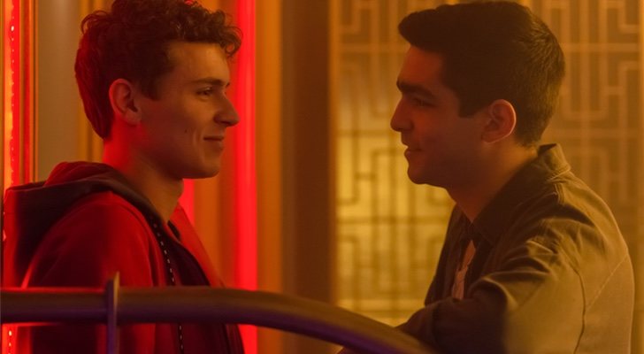 Arón Piper y Omar Ayuso en 'Élite'