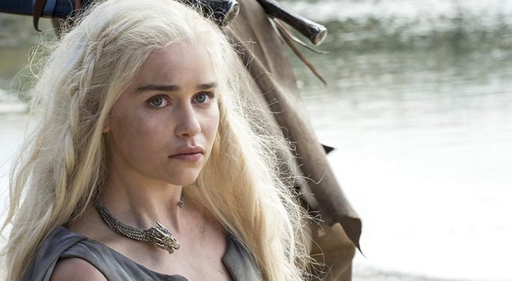 Daenerys con el pelo al viento