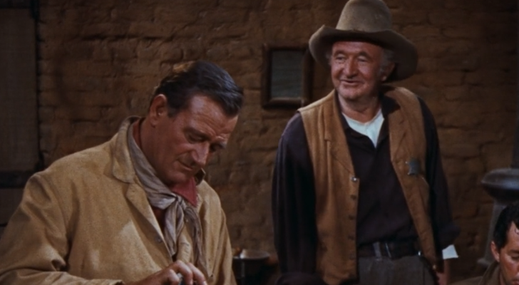 El film western "Río bravo"