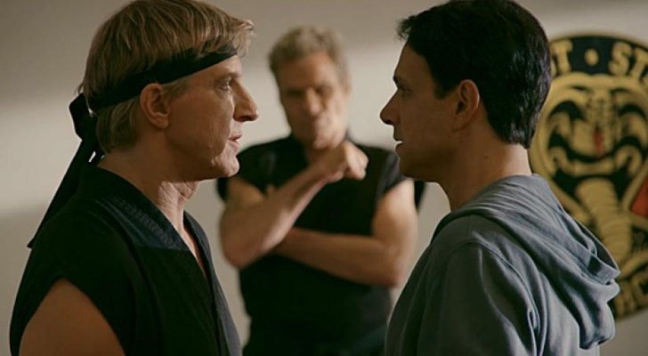 William Zabka y Ralph Macchio en 'Cobra Kai'