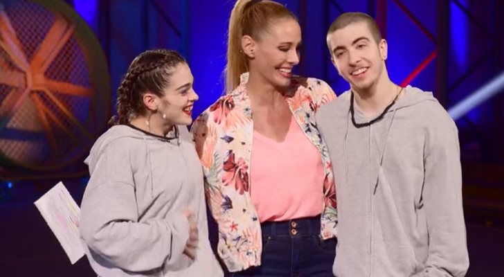 Esther y Antonio con Paula Vázquez en &#39;Fama a bailar&#39;