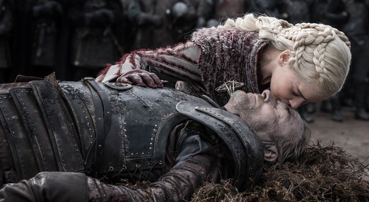 Daenerys llora la muerte de Jorah Mormont