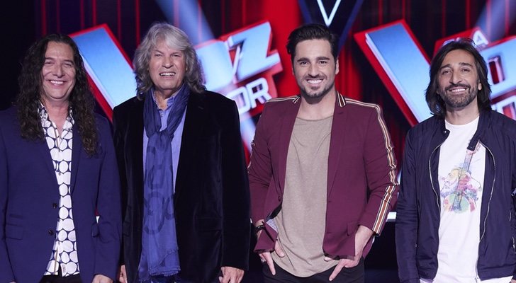 Asesores de los coaches de &#39;La Voz Senior&#39;